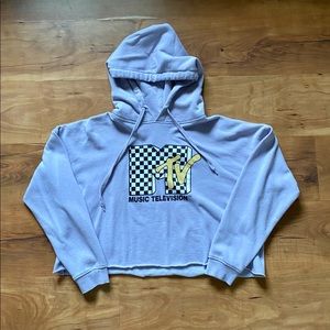 Crop Top MTV hoodie women size XXL